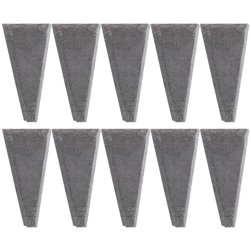 

10pcs Axe Wedge Small Size High Carbon Steel Tool Fixing Wedges for Hammer Handles Accessory