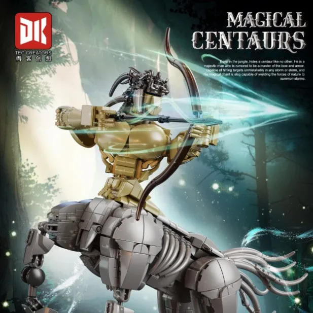

Коллекционная модель Magic Centaur с двумя трансформациями 7060, детская развивающая игрушка из строительных блоков в сборе
