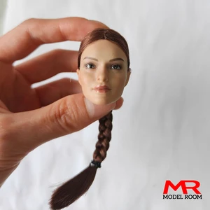 VCF-2052 1/6 Russian Special Warfare Sculp femenino Sunta Soldier Soldier Tallado Fit 12 '' Figura de acción Muñecas de cuerpo Muñecas 8 Mejores ventas 1 6 Sculp de cabeza femenina - №1