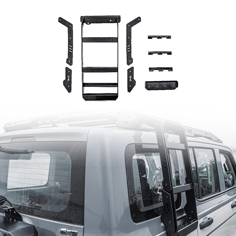 For GWM Tank 300 3-pieces Accessories Side Ladder Lage Roof Rack Side Window Frame Hot Selling Accessories