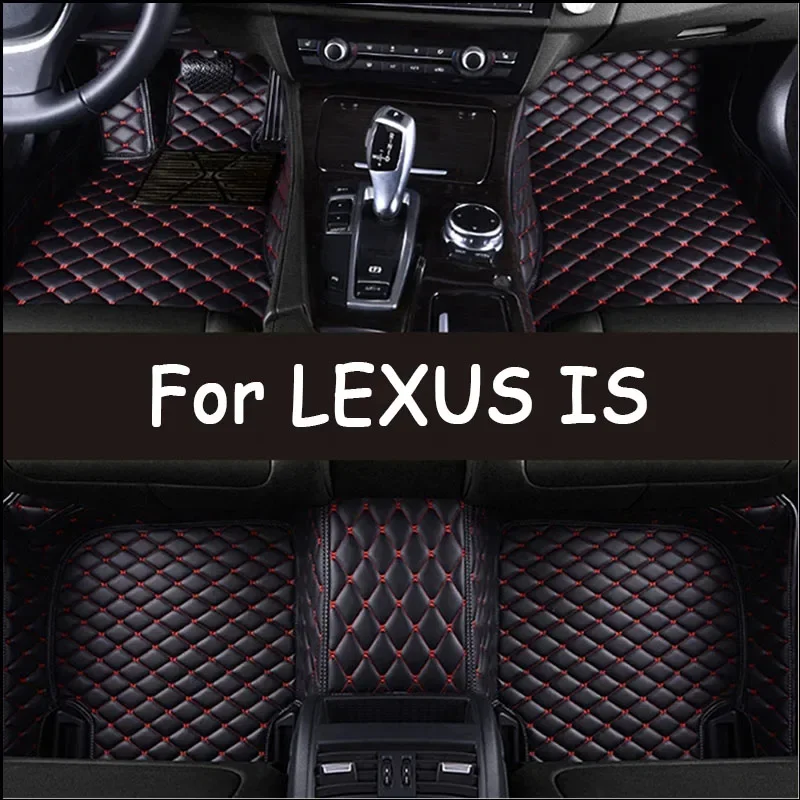 

Car floor mats for LEXUS IS series 200 300 300C 250 250C 2008 2009 2010 2011 2012 Custom auto foot Pads automobile carpet cover
