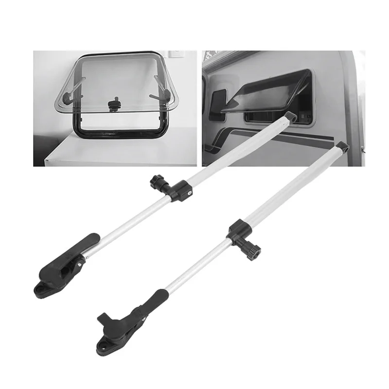 

Опорный стержень для окна RV 310‐435 мм, сменные аксессуары из телескопического алюминиевого сплава, пригодные для автодома, прицепа, аксессуары для автофургонов