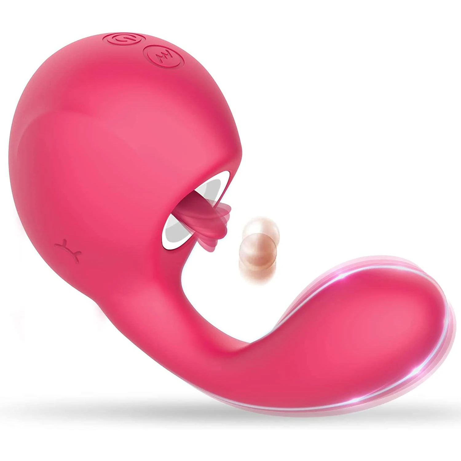 

Clitoral Licking G Spot Vibrator For Clit And Vagina Stimulation Rechargeable Dildo Tongue Vibrator Adult Sex Toys For Women