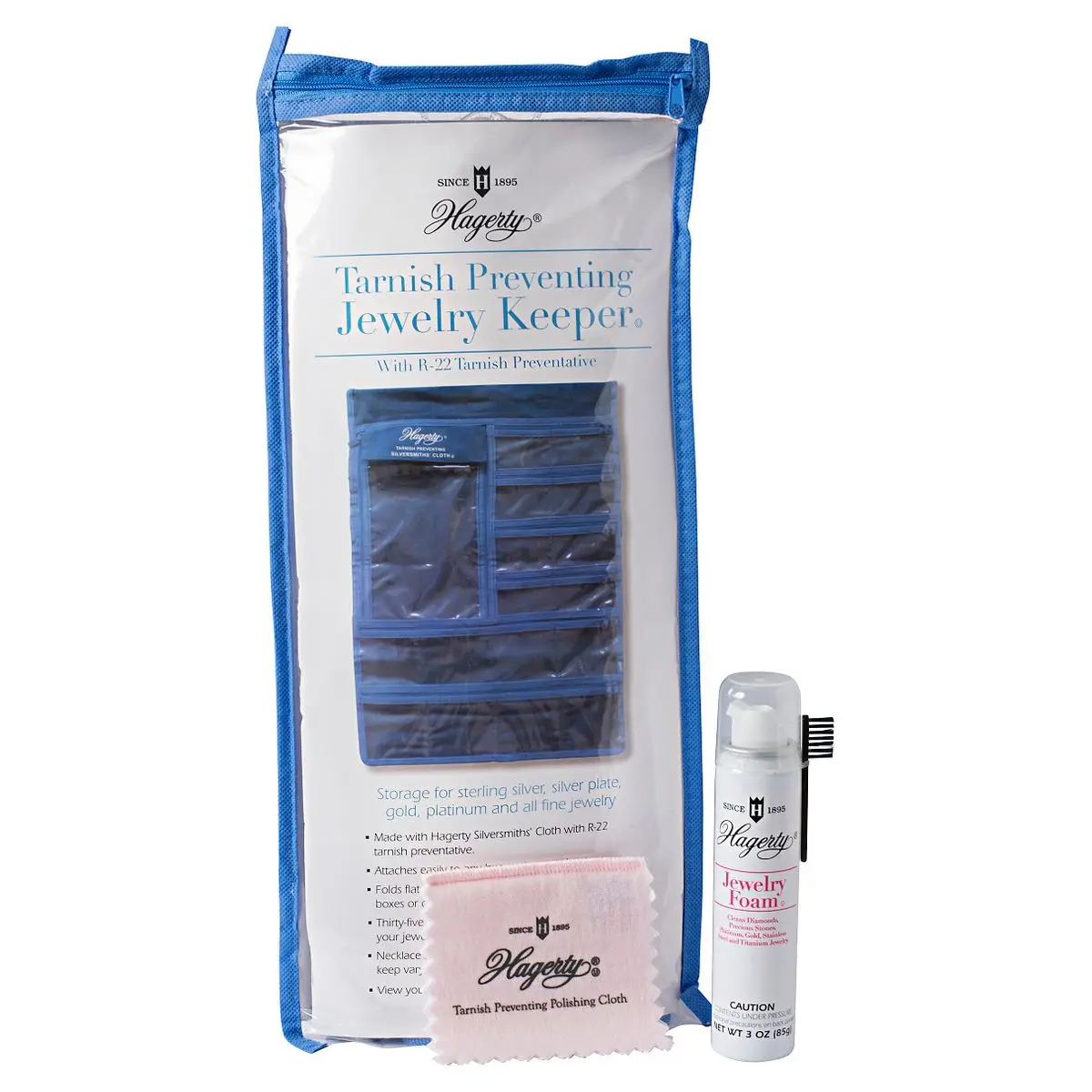 

Deluxe Anti-Tarnish Jewelry Storage System
