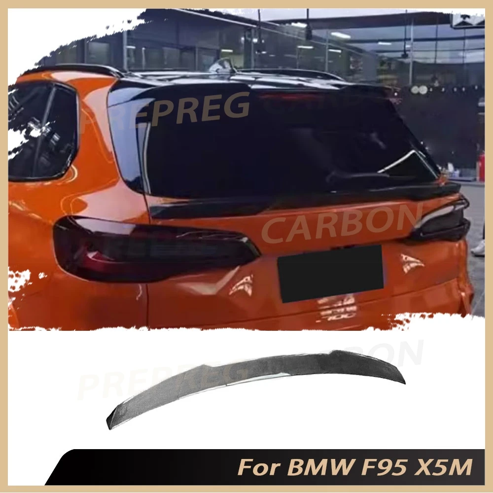 

Carbon Fiber Rear Boot Lip Spoiler Body Kits Rear Spoiler Car Tuning Parts For BMW F95 X5M 2019 2020 2021 2022 Car Accessories