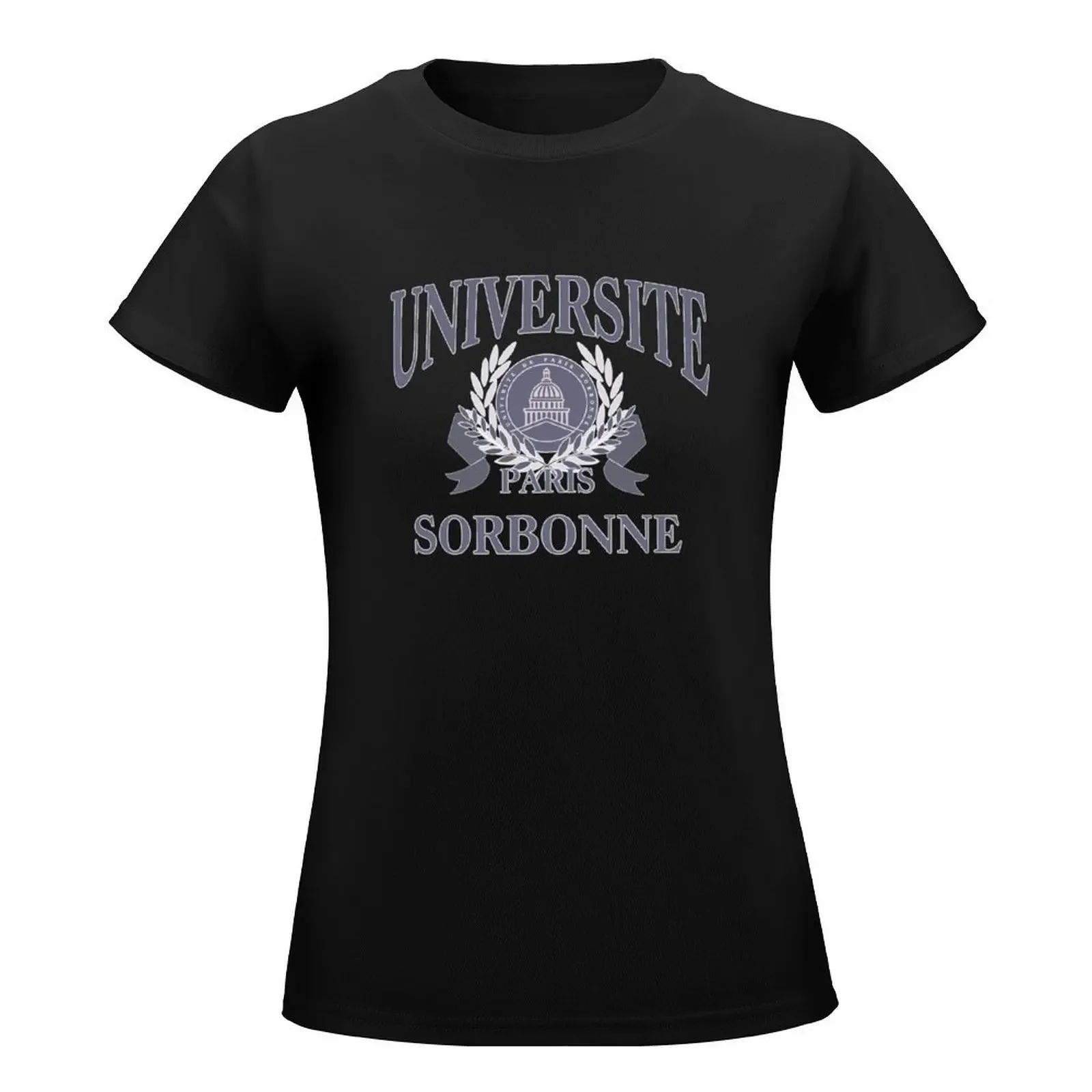 Universite of Sorbonne Paris T-Shirt oversized Aesthetic clothing Female clothing Blouse Top Women