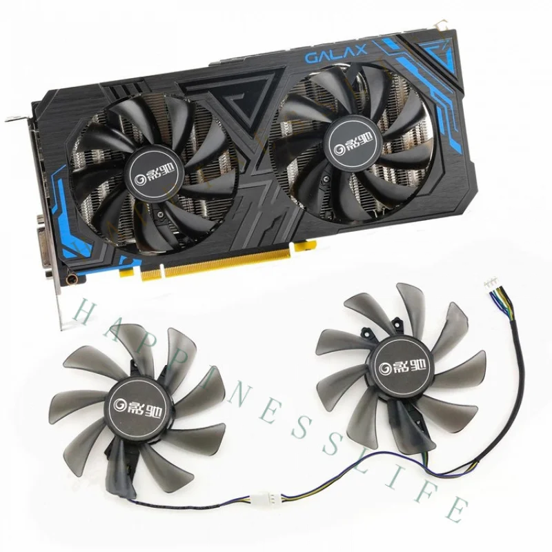 GR+   Graphics Card Cooling Fan Cooler Fan for GALAX RTX2060 GTX1660ti 1660 Accessory