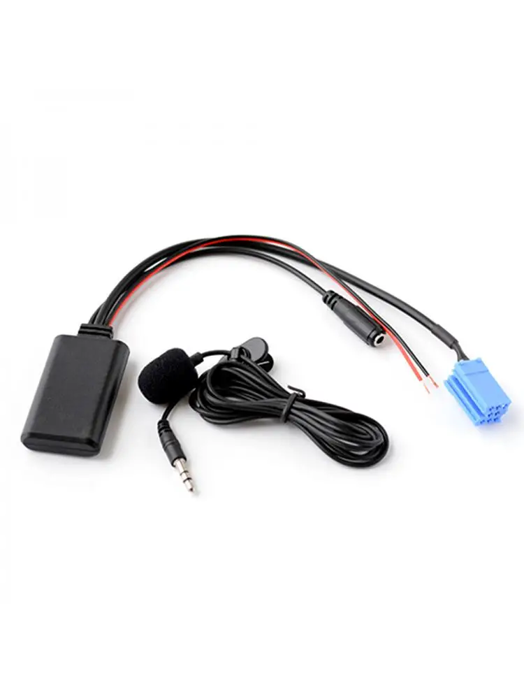 Samochód BT Adapter bezprzewodowy ABS samochód CD Stereo AUX interfejs muzyczny zasilacz dla Alfa Romeo 147 156 159 Brera Mito GT Giulietta — zdjęcie 2