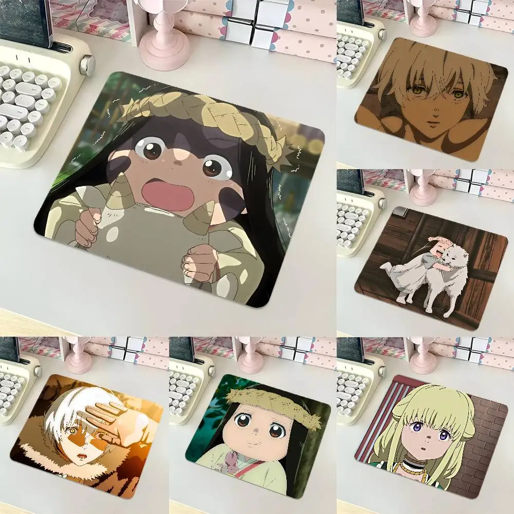 Anime To Your Eternity Mousepad Small LockEdge Mouse Pad For Gamers Computer Desk Pad Rectangular Anti-slip Rubber