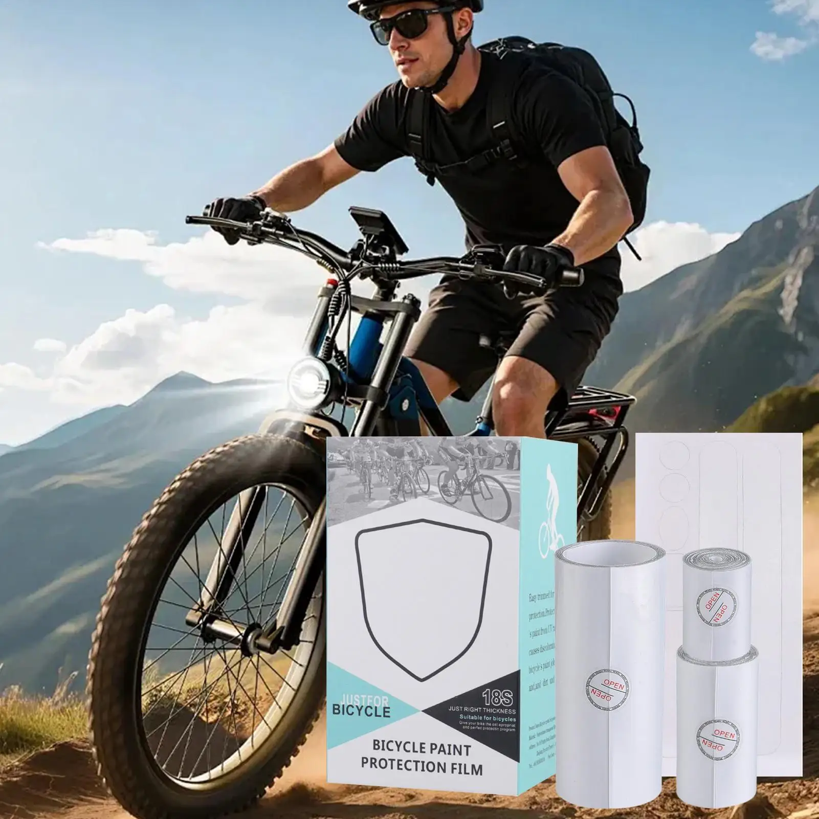 

Защитная лента для рамы велосипеда, прозрачная ПВХ-пленка от царапин, защита для рамы велосипеда, для шоссейных велосипедов, вилок, цепей, подвесов, защиты от царапин при велопрогулках