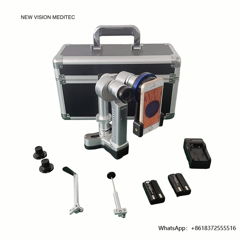 

daHSL-600 Portable Slit Lamp Ophthalmic Equipment Binocular Handheld Portable Slit Lamp for Eye Health Check Eye Diagnostic Devi