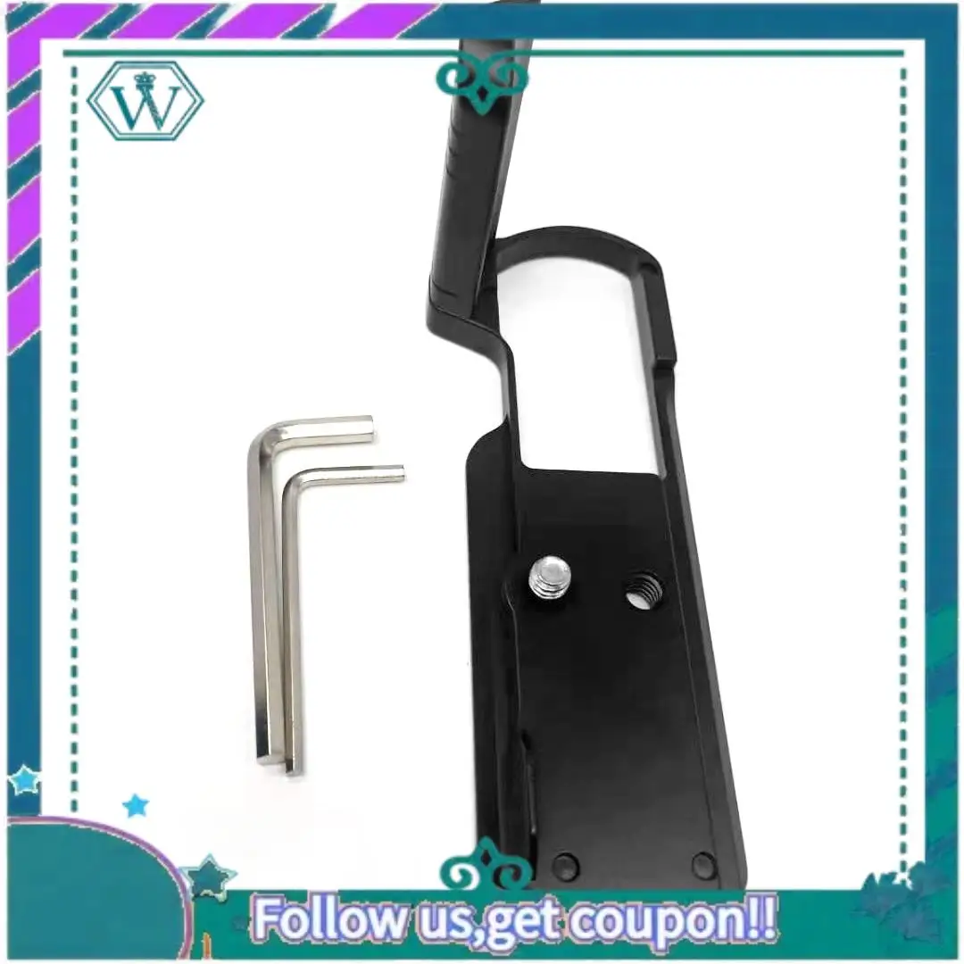 Upgraded L Bracket Camera,Hand Grip Quick Release Plate L Bracket For Panasonic Lumix GX9/GX85/GX80/GX7III Camera L Bracket