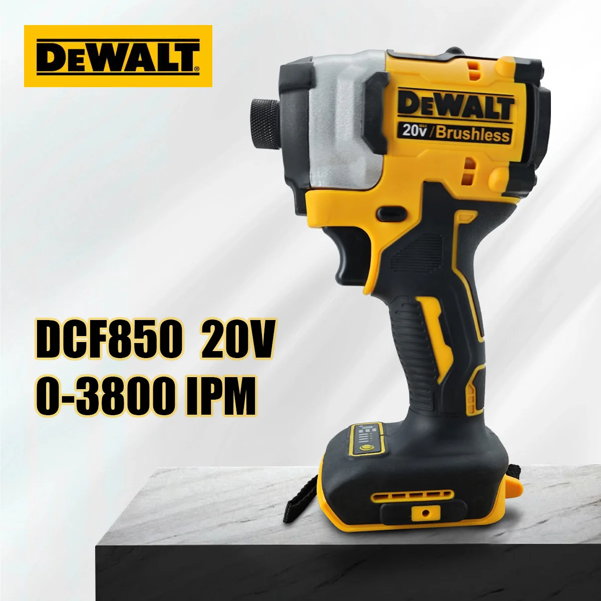 

DeWalt DCF850 Brushless Electric Screwdriver Impact Drill with Adjustable Speed Lithium Battery for Woodworking DIY And Home