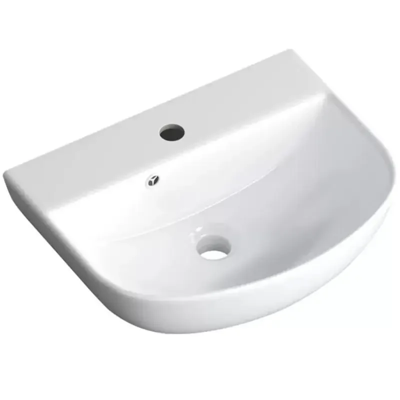 

Ceramic wall-mounted washbasin, triangular washbasin, corner-mounted basin, small apartment