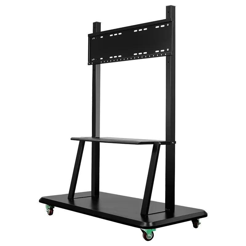2026 Adjustable Interactive Whiteboard Mobile Portable Floor Stand For TV Interactive Panel