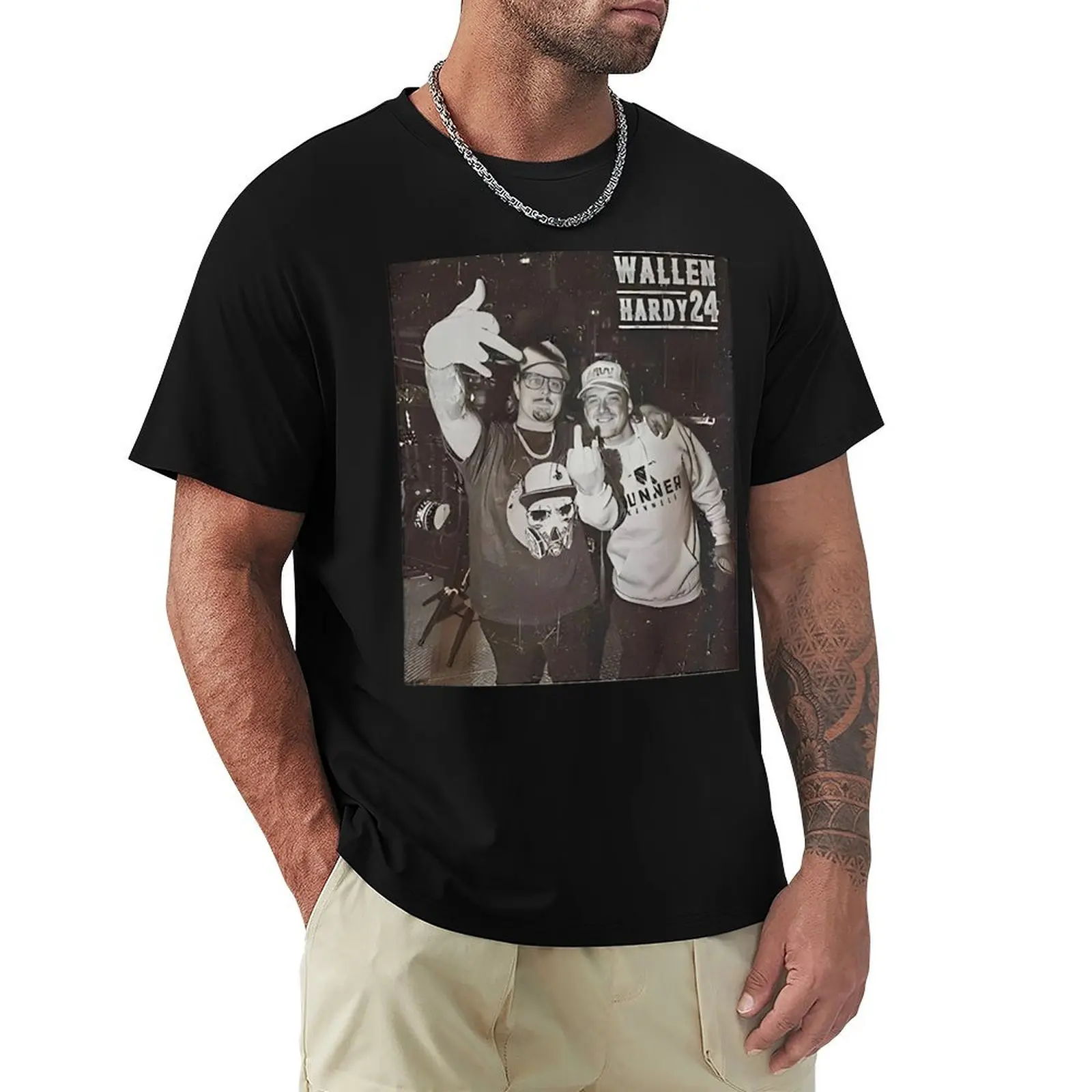 Vintage Wallen Hardy 24, Wallen 2024 Shirt, Hardy Shirt, Wallen Concert Shirt, Country Singer, Walle T-Shirt