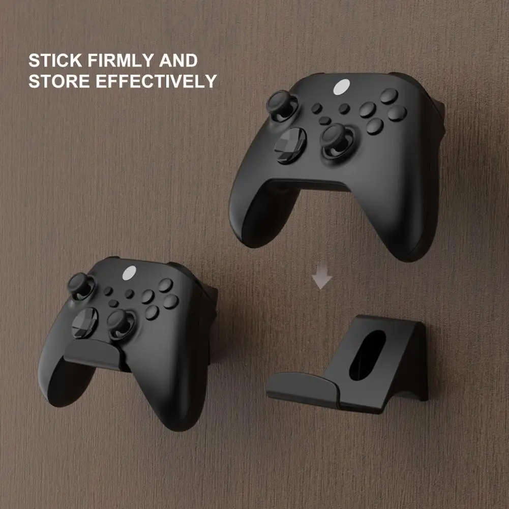 2Pcs Joystick Hanger Smooth Surface Game Controller Bracket Widely Compatible Steady Wall-mounted Universal Gamepad Hanger