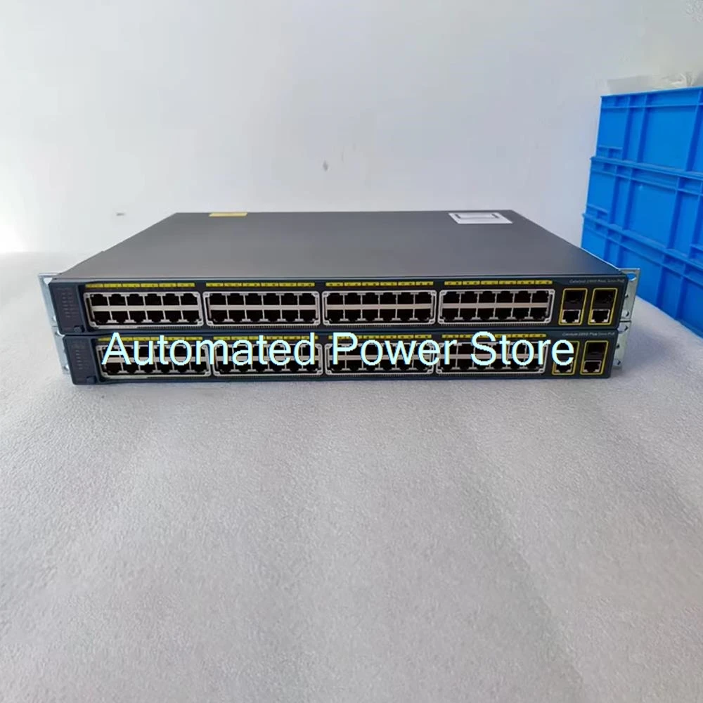 

1 Pcs WS-C2960+48PST-L 48 Port 100Mbps POE Switch 100% Tested Fast Ship Perfect Work