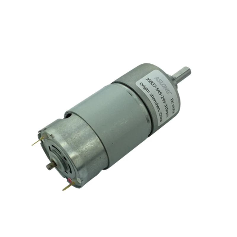 JGB37-545 DC gear motor miniature low speed large torque motor reducer motor 12V 24V 36V 8RPM-1040RPM