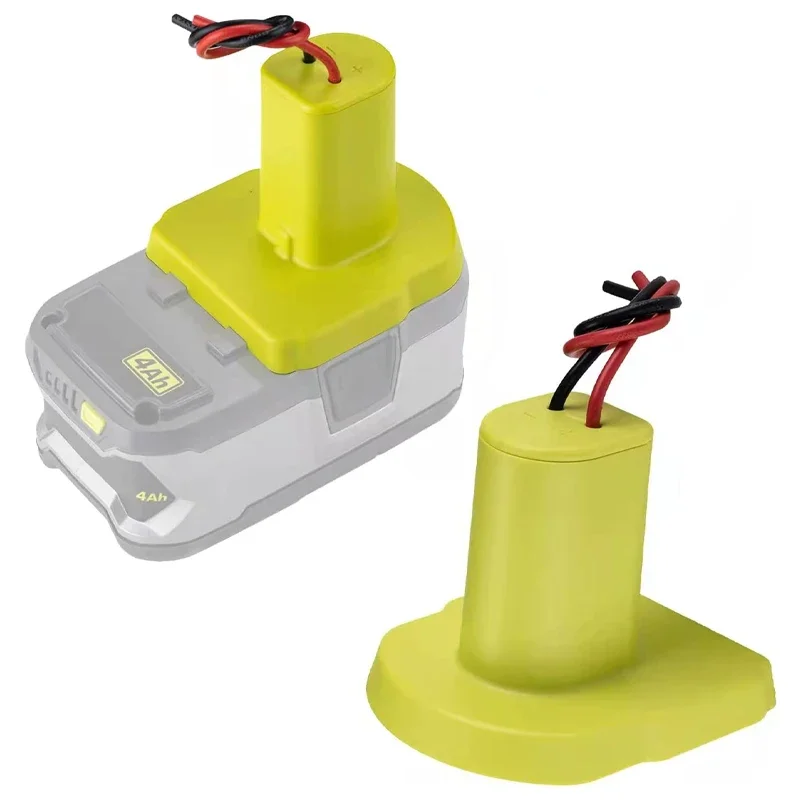 Suitable for RYOBI 18V One+ Nickel Lithium Battery Electric tools DIY Output Connector With Cable Battery Adapter Converter