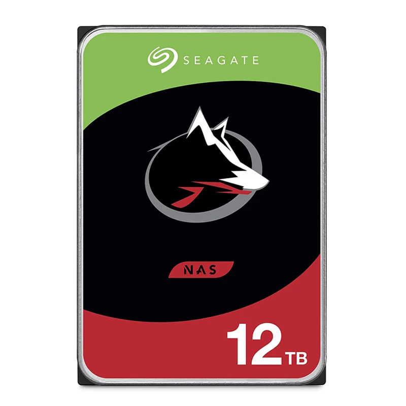 Seagate Iron Wolf 12Tb Nas Interne Harde Schijf Hdd 3.5 Inch Sata 6 Gb/s 7200 Rpm 256Mb Cache (ST12000VN0008)