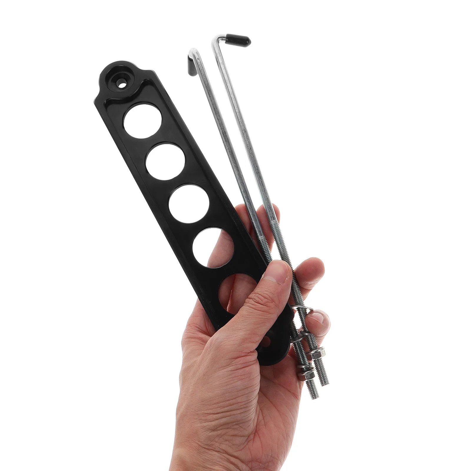 Staffa per auto Vassoio di montaggio in lega di alluminio Supporto sicuro per l'organizzatore del supporto della stabilità dell'alimentazione del veicolo Automotive