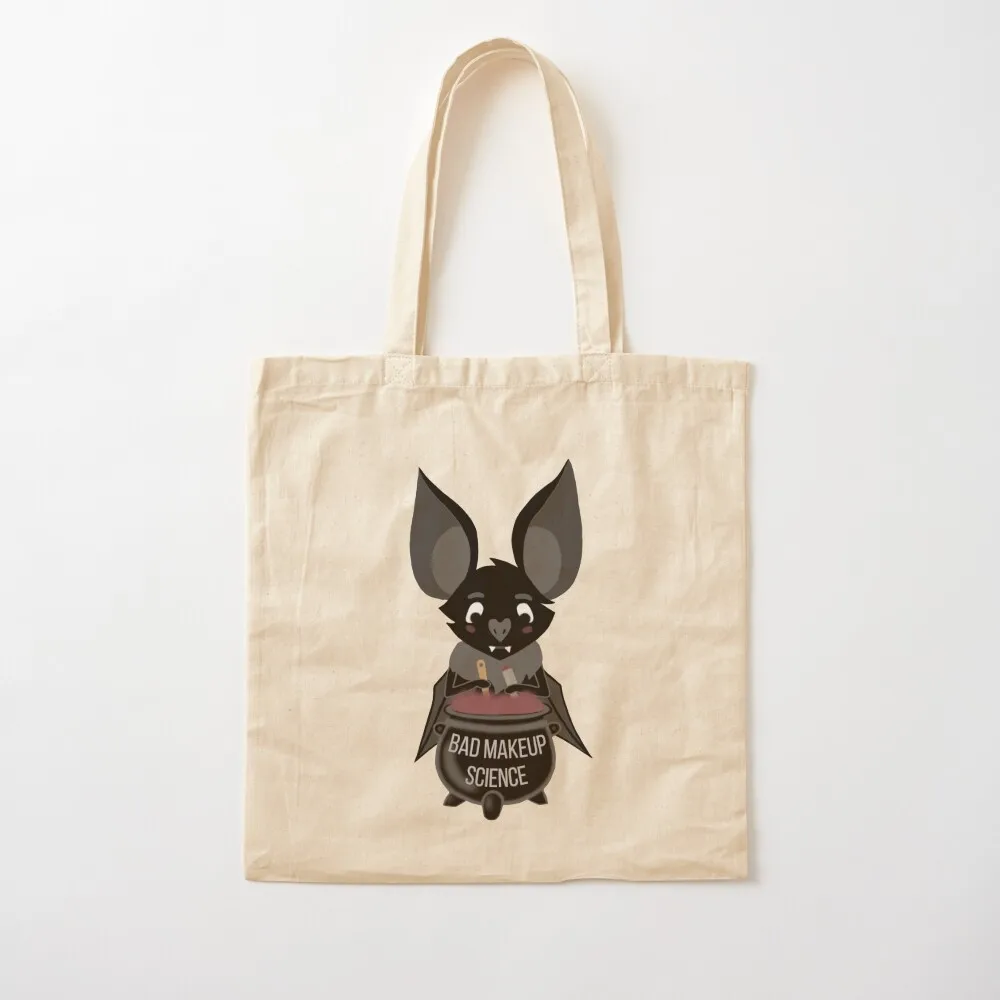 

Bad Makeup Science Bat Tote Bag Women's shopper foldable reusable bag