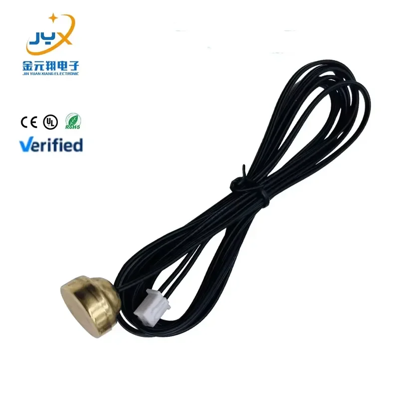 NTC10k 3435 Thermistor Highly Sensitive Temperature Magnetic Proximity Sensor -40C +200C Range Stainless Steel Shell Surface