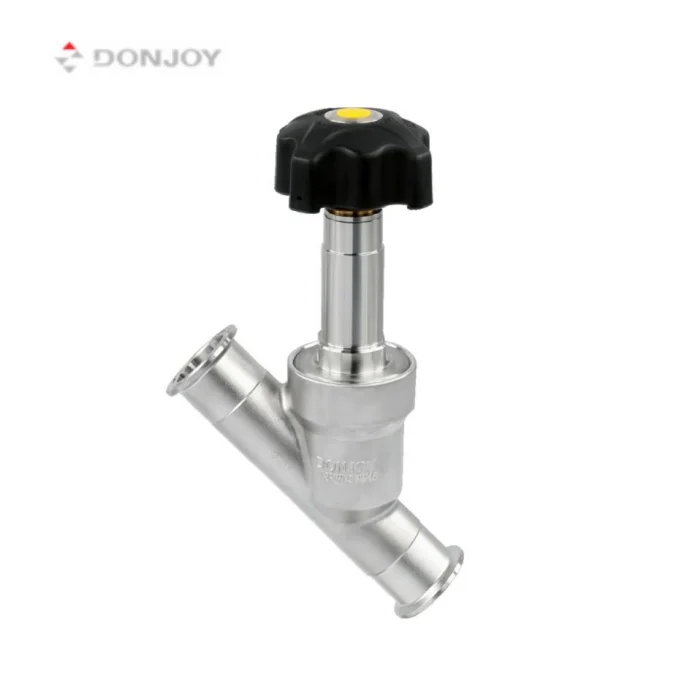Pneumatic Actuated Food Grade Stainless Steel Butterfly Valve Sanitary Fluid Control Valve