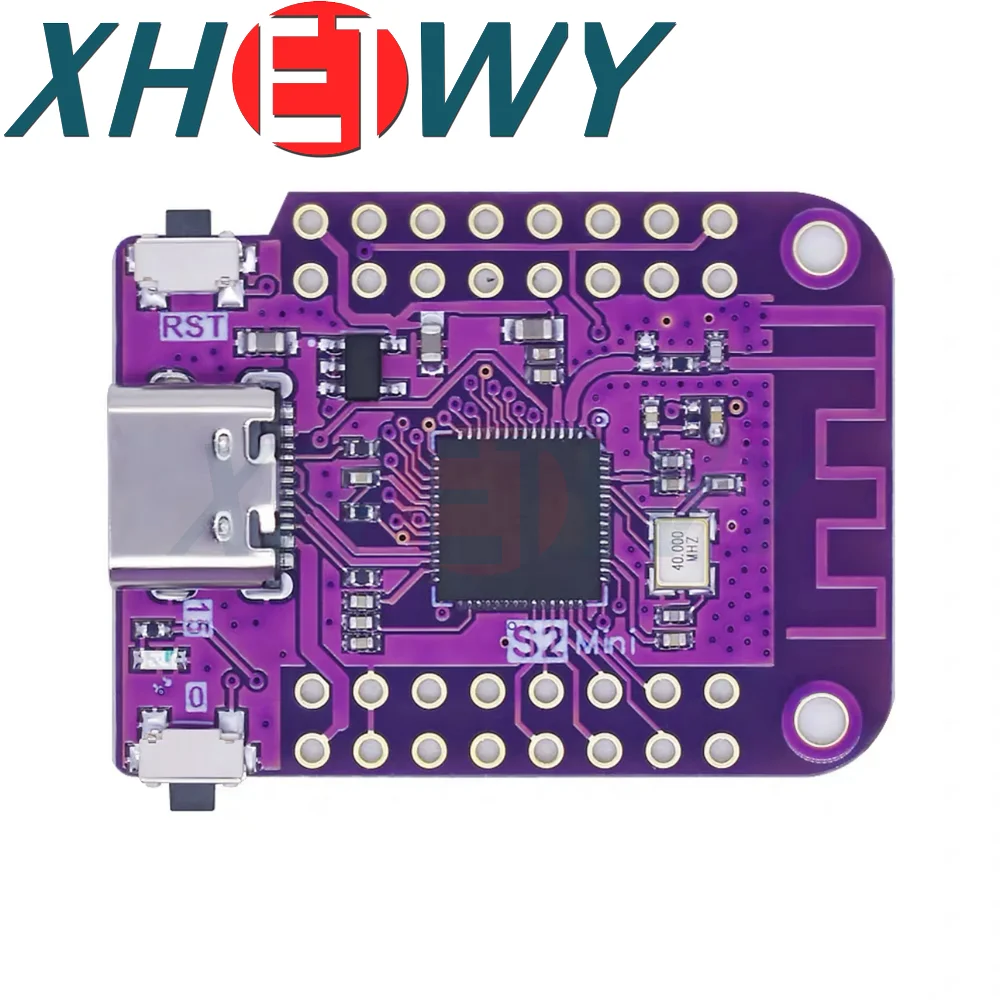 ESP32 S2 Mini V1.0.0 - LOLIN WIFI IOT Board на основе ESP32-S2FN4R2 4MB FLASH 2MB PSRAM MicroPython Arduino совместимый