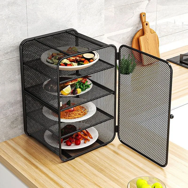 Kitchen rack, dining table, leftovers, food, leftovers, vegetable cover, fly cover, household storage cabinet cover, vegetable