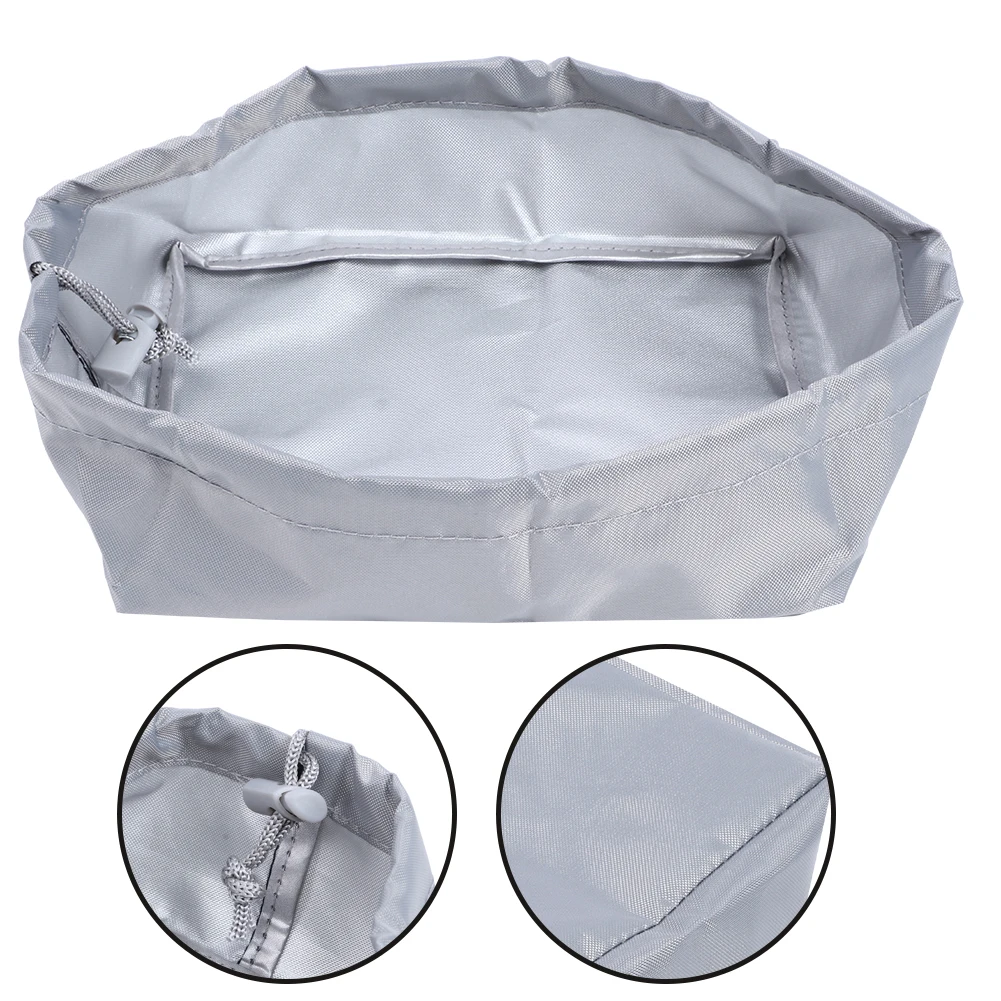20x15x8cm 420D Oxford Cloth Fryer Dust Cover Frying Machine Outer Protective Cover for Home Use Fryer Cover Frying Machine Cover