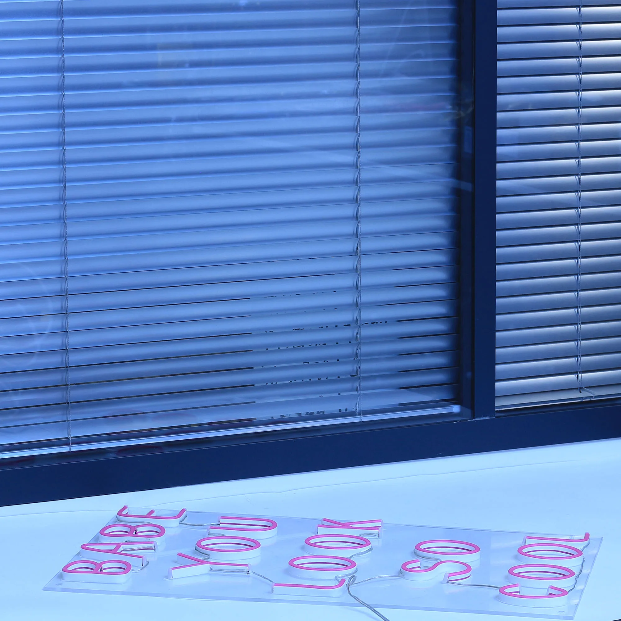 Babe You Look So Cool Neon Sign Custom Living Room Office Home Wall Decor Interior Design Art Led Light Sign Personalized Gift