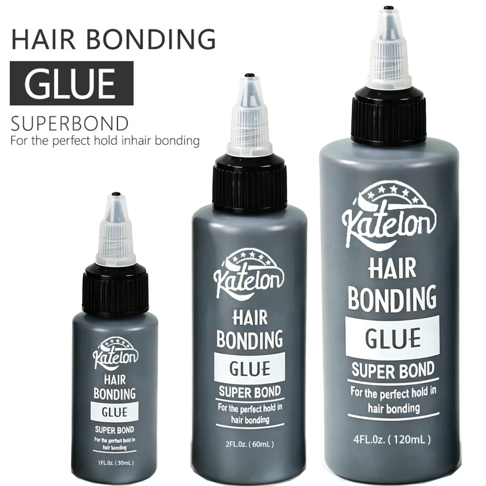 

Professional Wig Hair Extension Glue Combo 30ML 60ML 120ML Large Capacity Waterproof Invisible Strong Hold Bond Glue For Salon