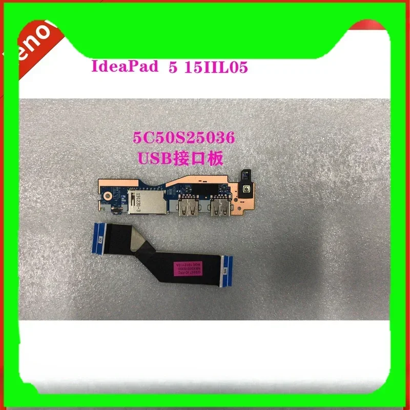 New for Lenovo New 15 IdeaPad 5 15IIL05 S550-15USB Board Cable Interface Board 5C50S25036