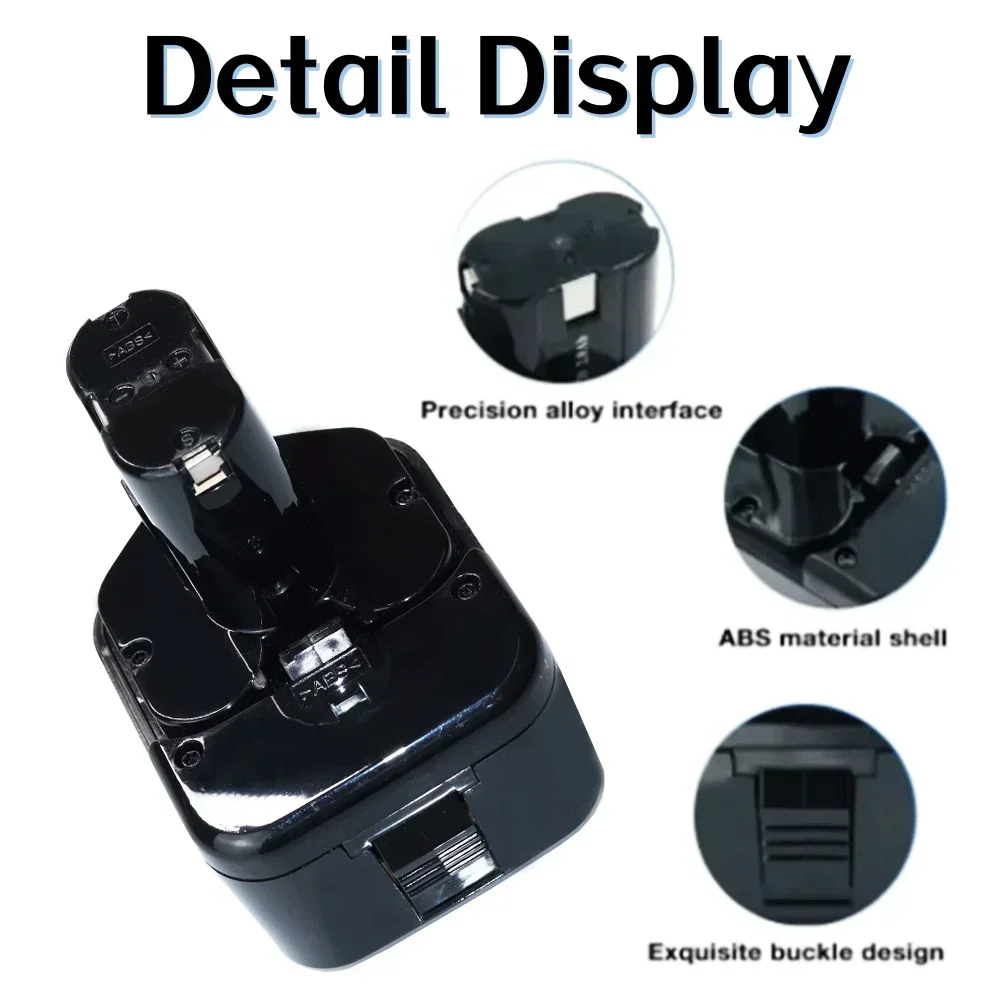 

Для Hitachi EB1212S 12 В 4800-12800 мАч аккумуляторная батарея 12 В EB1220BL EB1214S WR12DMR CD4D DH15DV C5D аккумуляторная дрель