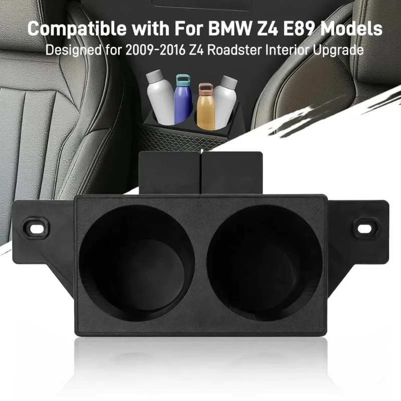 For BMW Z4 E89 Car Cup Holder Bracket, Center Console Drink Water Bottle Holder Interior Accessory