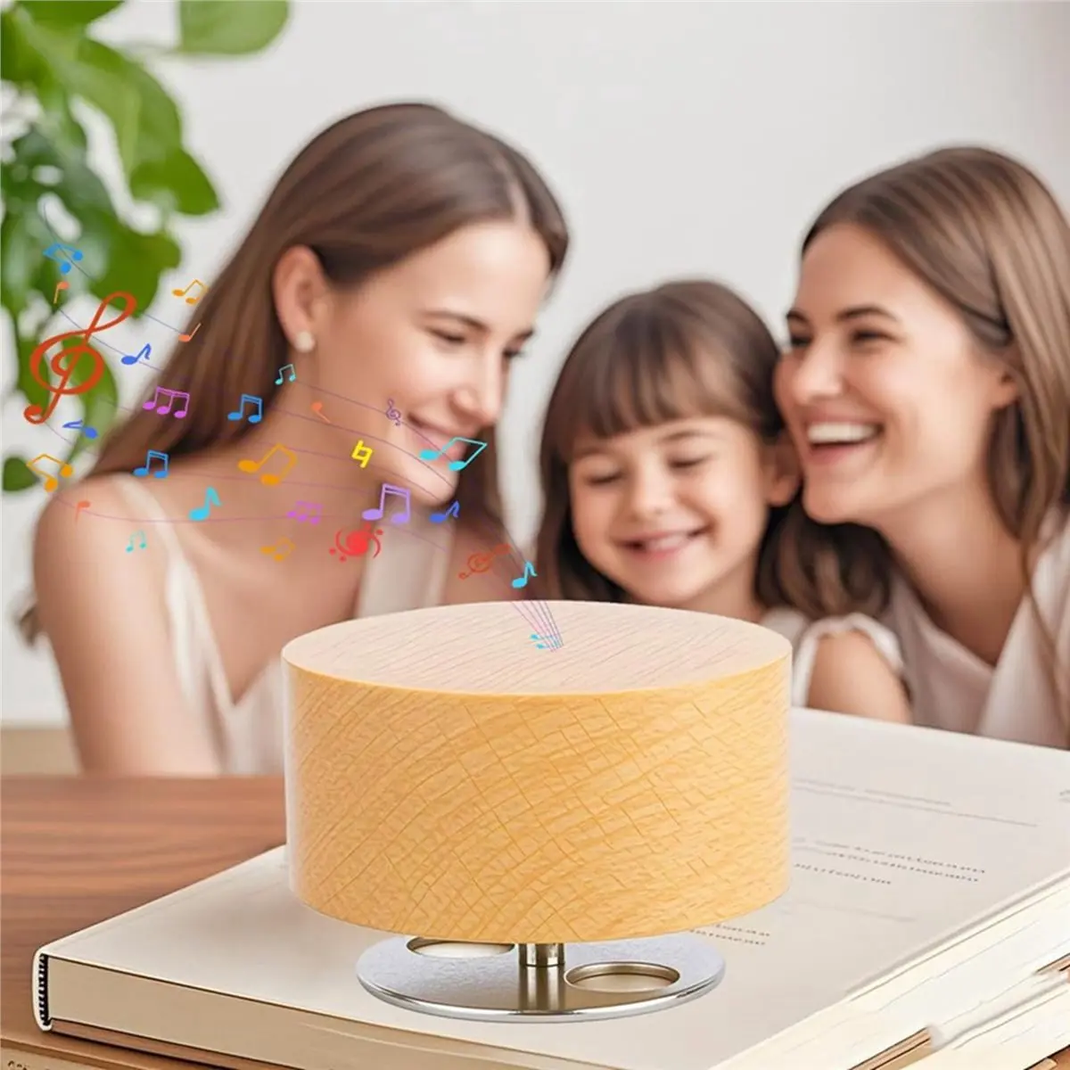 Homegood Music Box Mechanism You are My Sunshine Base, Hand-Crank Wooden DIY Craft Music Box Mechanism for Wife