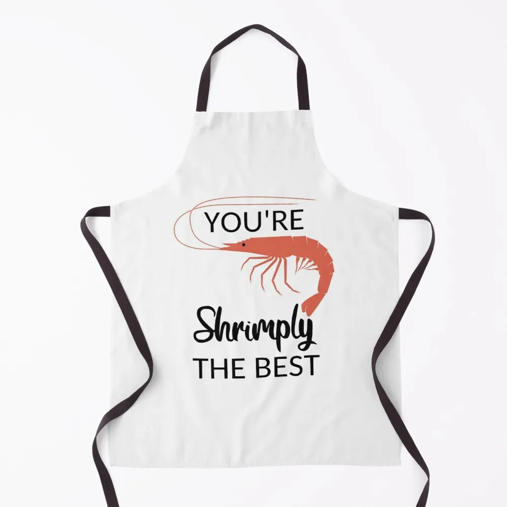 

You're Shrimply The Best Apron Children'S Christmas gift Apron