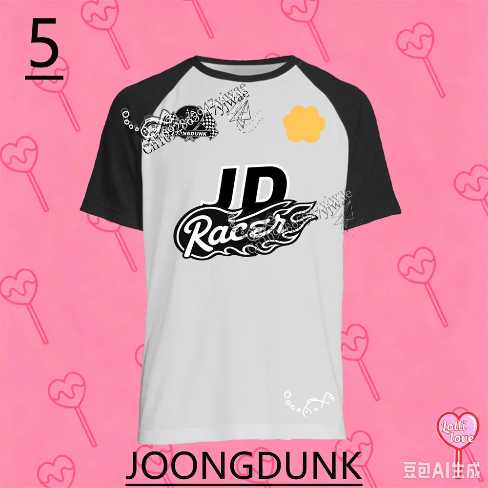 Gemini Fourth Jimmy Sea Pond Phuwin Bright Win 2026 Gmmtv I Love Out Loud Fan Fest: Heart Race Fan-Geschenk T-Shirts für Männer und Frauen – Detail 9