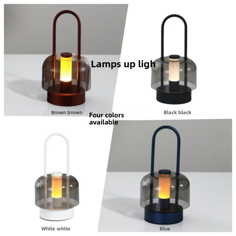 Explosive Portable Charging Ambient Light Creative Outdoor Decoration Network Red Light Camping USB Night Light