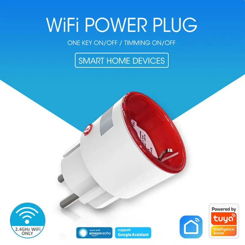 

Умная розетка Wi-Fi 16А Zigbee 3.0 EU с функцией мониторинга энергопотребления и беспроводным управлением с мобильного телефона