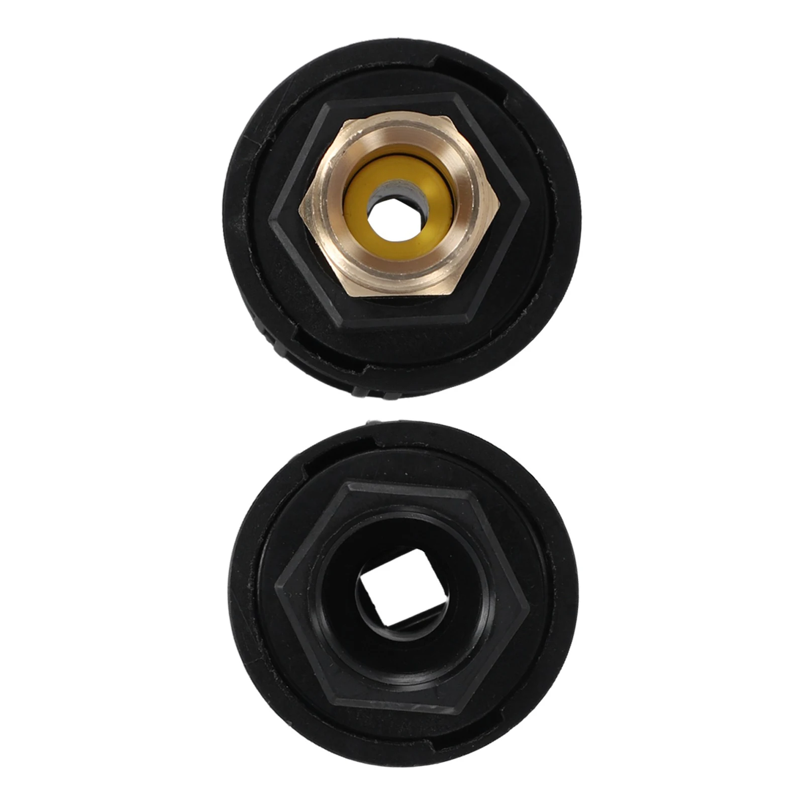 2PCS Double-Plug Nylon Connectors For-KAHER for k-series High Pressure Car Wash Hose Extension K2/K3 Car Wash Hose Butt