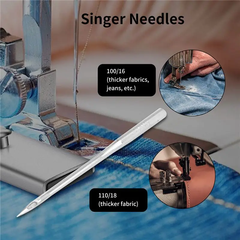 [NEW!A08R】 Sewing Machine Needles,For Singer,Brother,Janome, Varmax And Home Sewing Machines.Universal Standard Needles