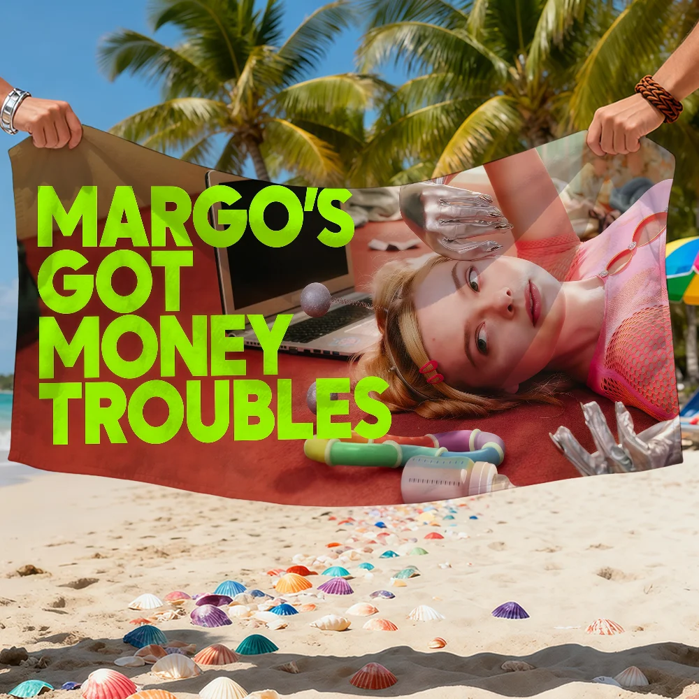 M-Margos Money Towel Beach Bath Quick-Drying Lightweight Troubles Portable Sauna Camping Swim Pool G-Got Travel