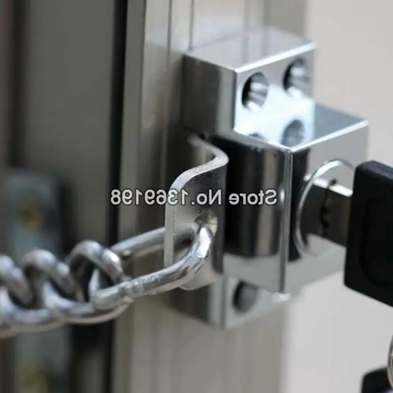 

1 шт., замок для дверей и окон, противоугонный замок для двери, защитный замок для детей, предотвращает падение ребенка, замок