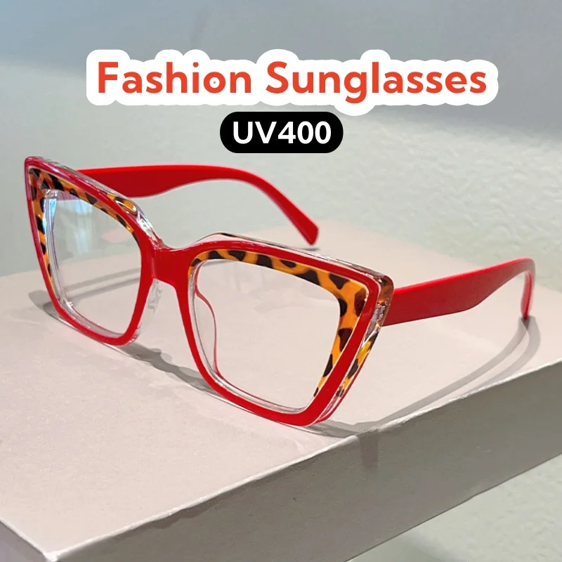 

Fashionable Personalized Optical Glasses for Women and Men Retro Square Full Frame Blue Light Blocking Plain Eyeglasses