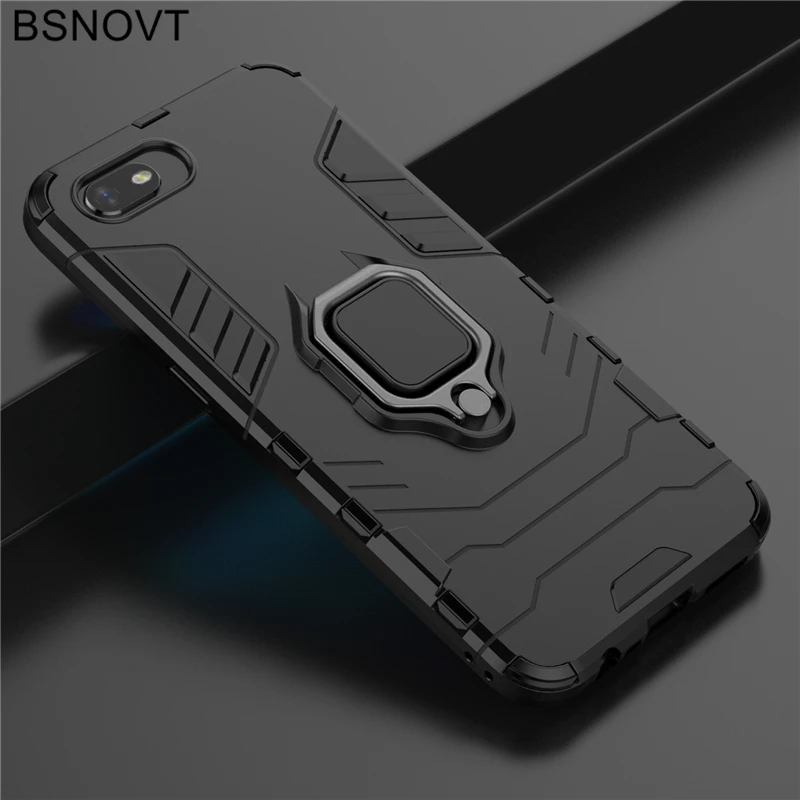 For Cover OPPO A1k Case CPH1923 Magnetic Finger Ring Holder Armor Cover For OPPO Realme C2 Case For OPPO A1k / Realme C2 RMX1941