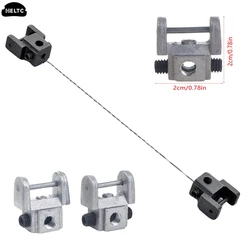 2PCS/SET Scroll Saw Blades Holders Pin-Less Blade Clamps Upper/Lower Blade Holder Scroll Saw Blade Conversion Kit