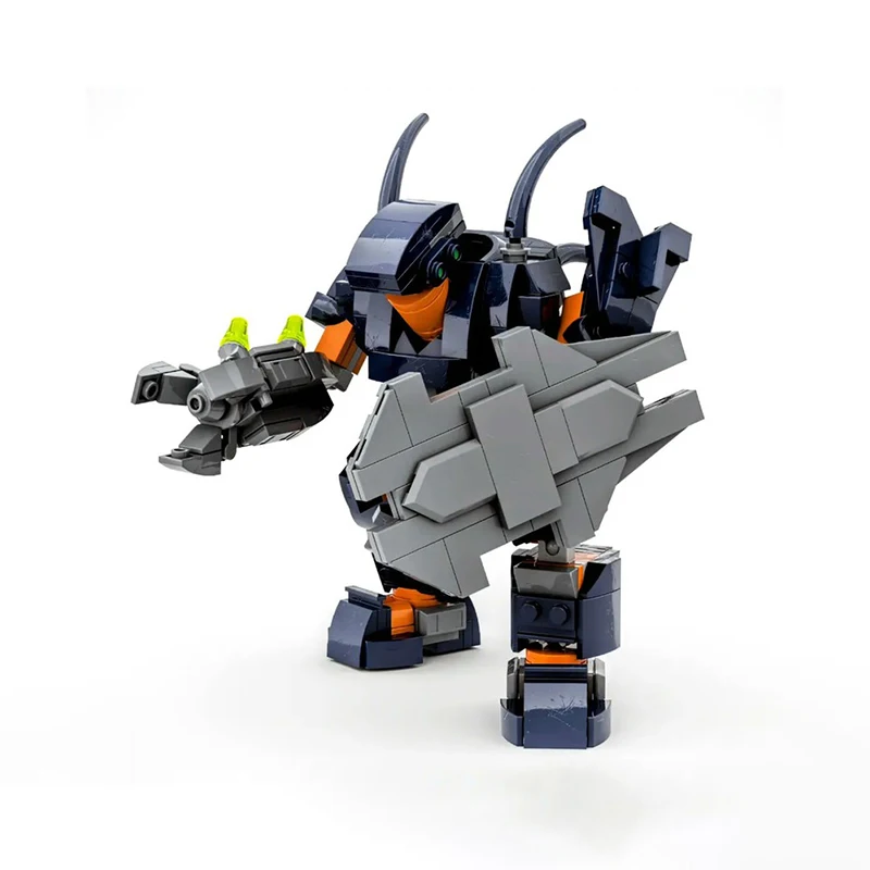 436pcs MOC Halo Infinite Hunter Space Model Building Blocks Room Decor, Home Decor, Home Decoration Display Model Gift For Kids